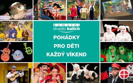 Program pohádek pro děti v Komorním divadle Kalich