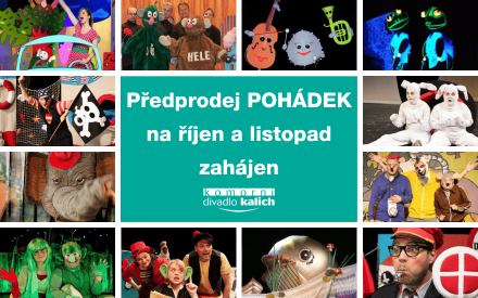 Pohádky pro děti v Komorním divadle Kalich - předprodej zahájen